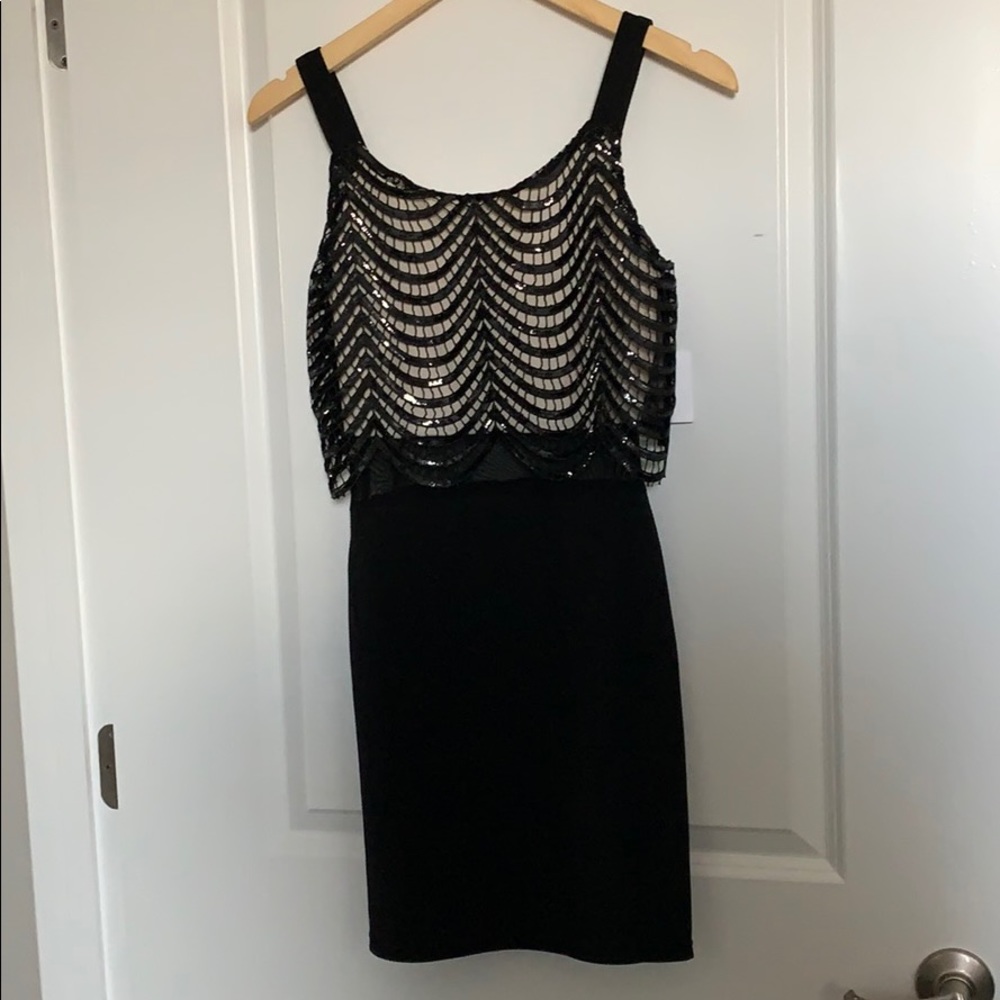 Black party dress